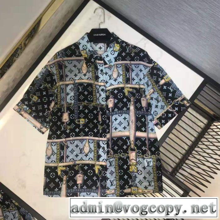 2019春夏人気トレンドアイテム ルイ ヴィトンキレイめ感が強い LOUIS VUITTON 上下セット