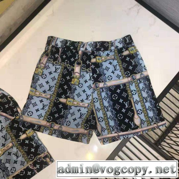 2019春夏人気トレンドアイテム ルイ ヴィトンキレイめ感が強い LOUIS VUITTON 上下セット