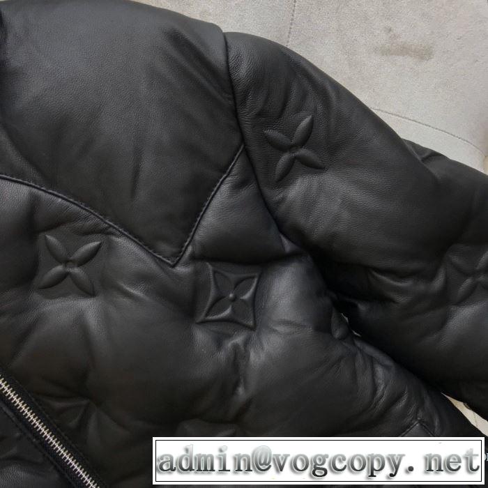 秋冬とれんど新品目立ち　ルイ ヴィトン 2019秋冬最重要アイテム　LOUIS VUITTON　ハーフコート　ファッション上級者向け