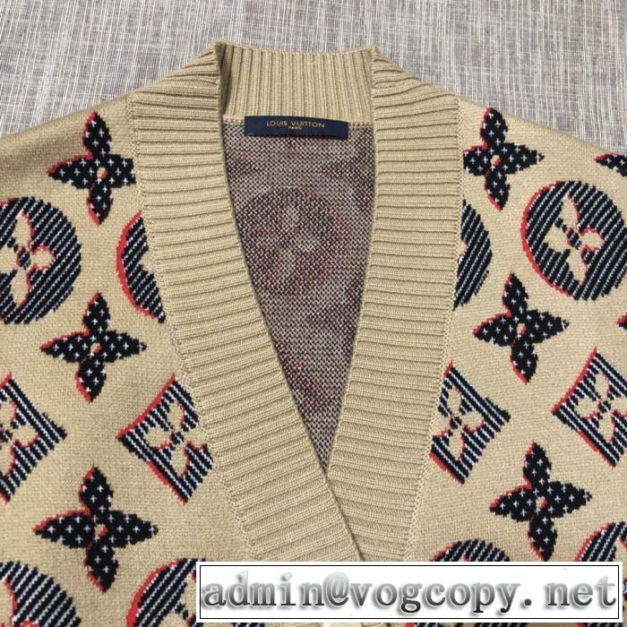 ルイ ヴィトン今季トレンド新作はこれ　 LOUIS VUITTON　秋冬に大注目のカラー　ニットコート　速報！2019年秋ファッショントレンド