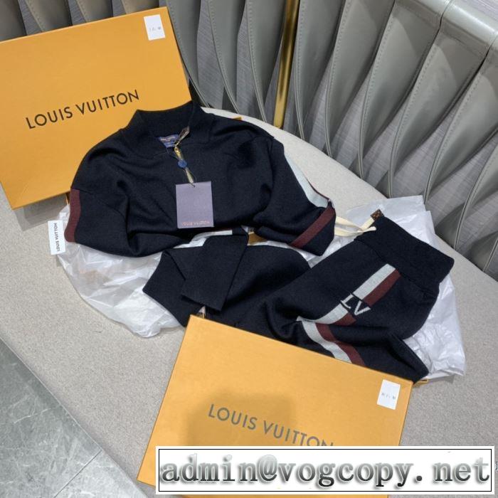 2019秋、イチオシ上品　ルイ ヴィトン LOUIS VUITTON　新作アイテムが今年流　上下セット　今シーズン注目のアイテム
