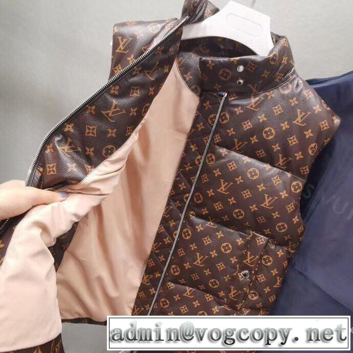 2019秋冬人気色おすすめ　2色可選　ルイ ヴィトン人気ブランドの新作秋冬トレンド　 LOUIS VUITTON　ダウンジャケット　秋トレンドの新定番