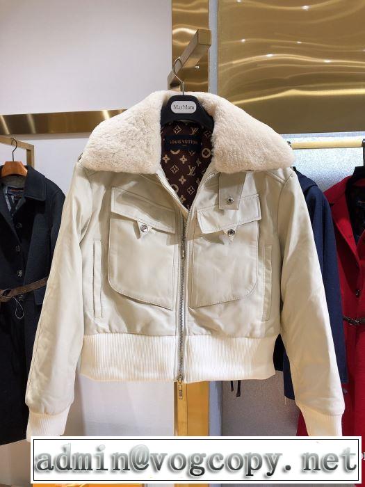 おしゃれでおすすめ今季トレンド　ルイ ヴィトン LOUIS VUITTON　今季トレンドをうまく取り　ハーフコート　2019トレンドファッション新品
