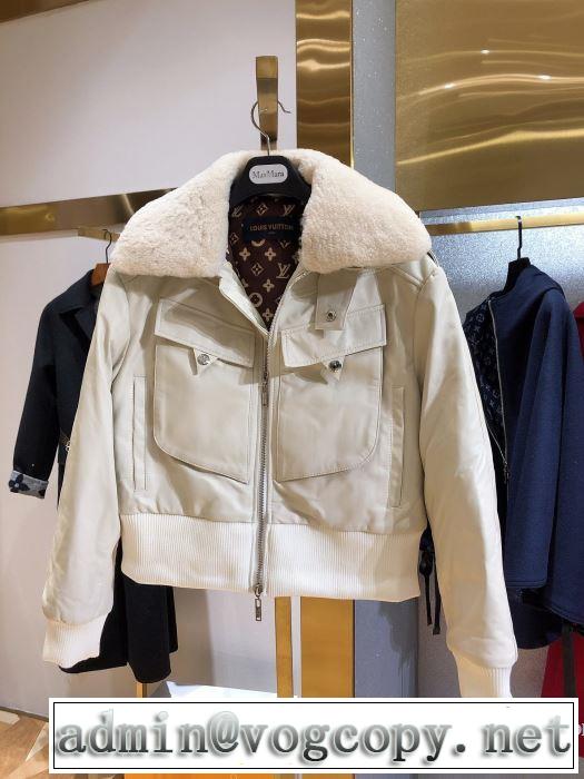おしゃれでおすすめ今季トレンド　ルイ ヴィトン LOUIS VUITTON　今季トレンドをうまく取り　ハーフコート　2019トレンドファッション新品
