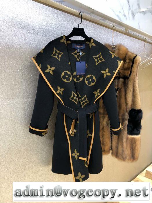 フード付きコート　注目の秋ファッション一番　ルイ ヴィトン　2019秋冬トレンド押さえておきたい　 LOUIS VUITTON