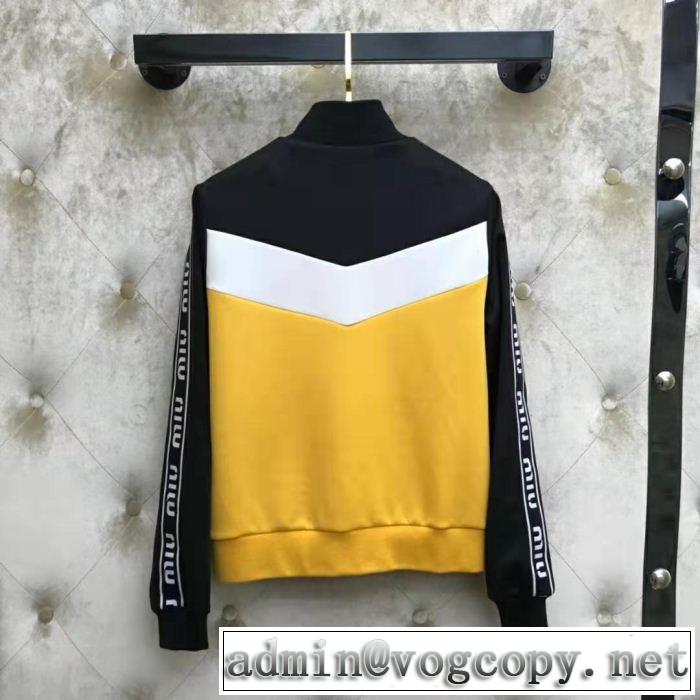 2019春夏の大注目トレンド ミュウミュウMiuMiu 完売在庫確保 軽量ジャケット2色可選