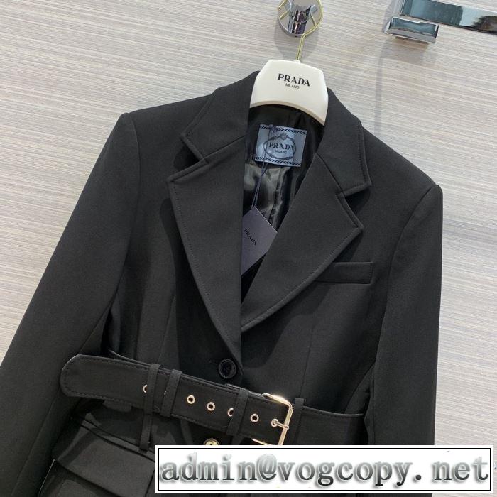 ハーフコート　秋にはやる最新作を先取り　プラダ 2019秋冬トレンドアイテム　PRADA さわやかに新品おすすめ　
