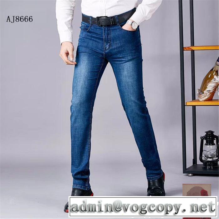 デニムパンツ リッチな印象に アルマーニ 2019春夏も引き続き人気セール ARMANI 通勤の定番