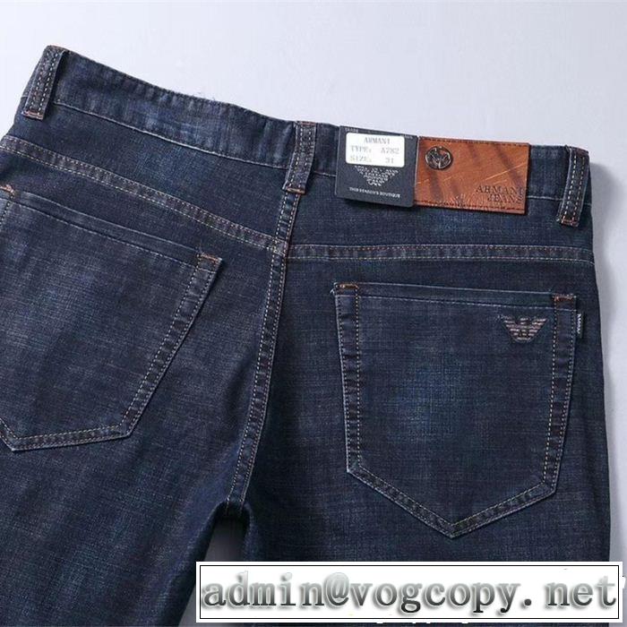 アルマーニ 【2019春夏】最新コレクション ARMANI 大人の余裕が漂う デニムパンツ  夏っぽさ新作アイテム