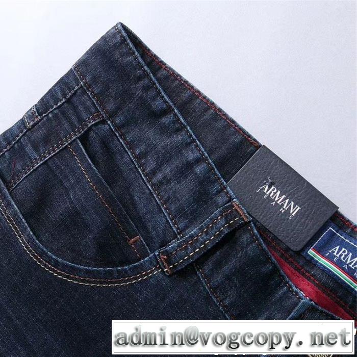 アルマーニ 【2019春夏】最新コレクション ARMANI 大人の余裕が漂う デニムパンツ  夏っぽさ新作アイテム