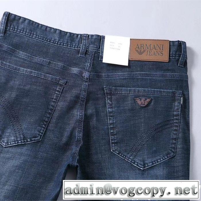 る春夏おすすめの人気商品 デニムパンツ 好印象な上品スタイル アルマーニ ARMANI 2019春夏の大注目トレンド