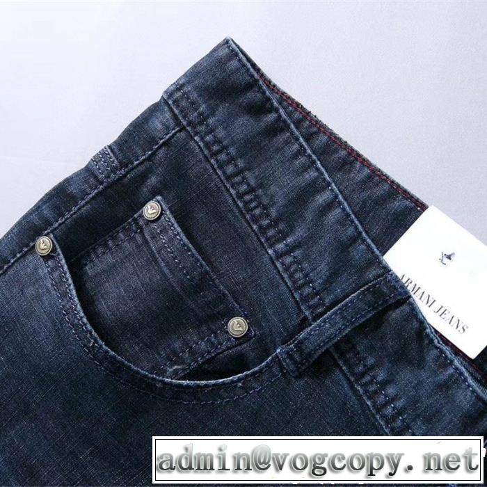 る春夏おすすめの人気商品 デニムパンツ 好印象な上品スタイル アルマーニ ARMANI 2019春夏の大注目トレンド