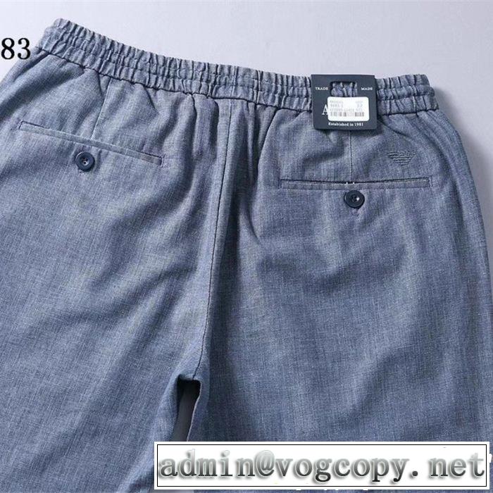 春夏の流行り2019新品 デニムパンツ アルマーニ ARMANI 3色可選 今旬のシルエットバランス