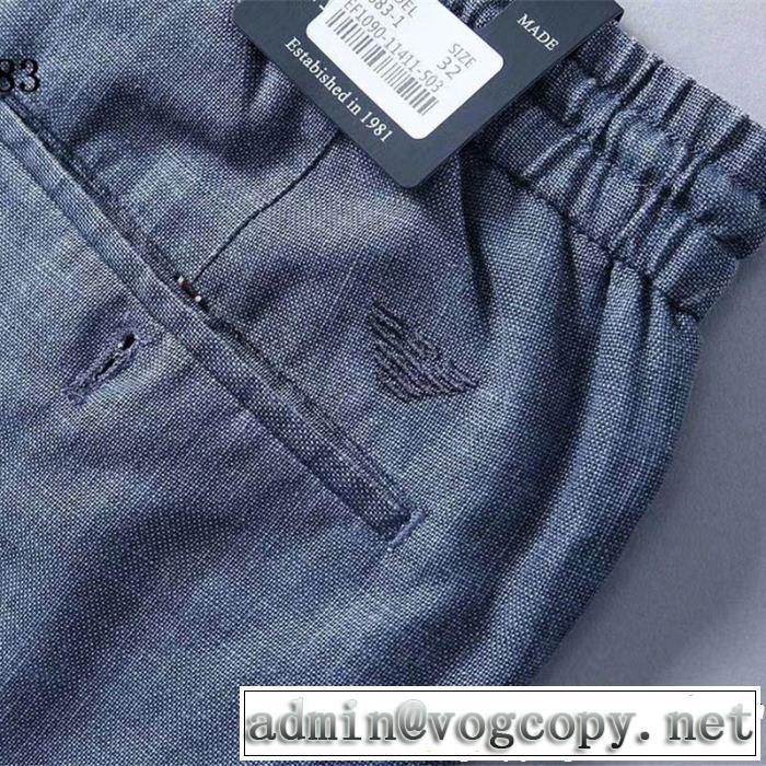 春夏の流行り2019新品 デニムパンツ アルマーニ ARMANI 3色可選 今旬のシルエットバランス