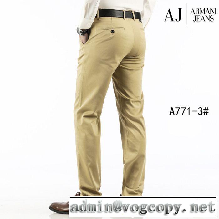 2019即旬な装いに サラサラの着心地 リッチな印象に アルマーニ ARMANI チノパン 2色可選