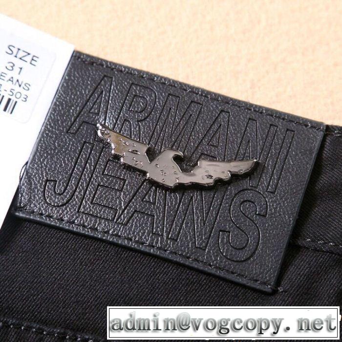 アルマーニ 2019春夏のトレンド新商品 ARMANI デニムパンツ スタイルアップ上品