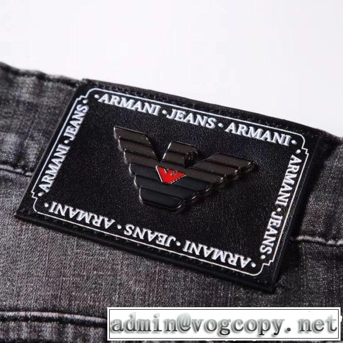 ARMANI デニムパンツ アルマーニ 大人カジュアル夏ファッション2019 透け感新作がイチ推し