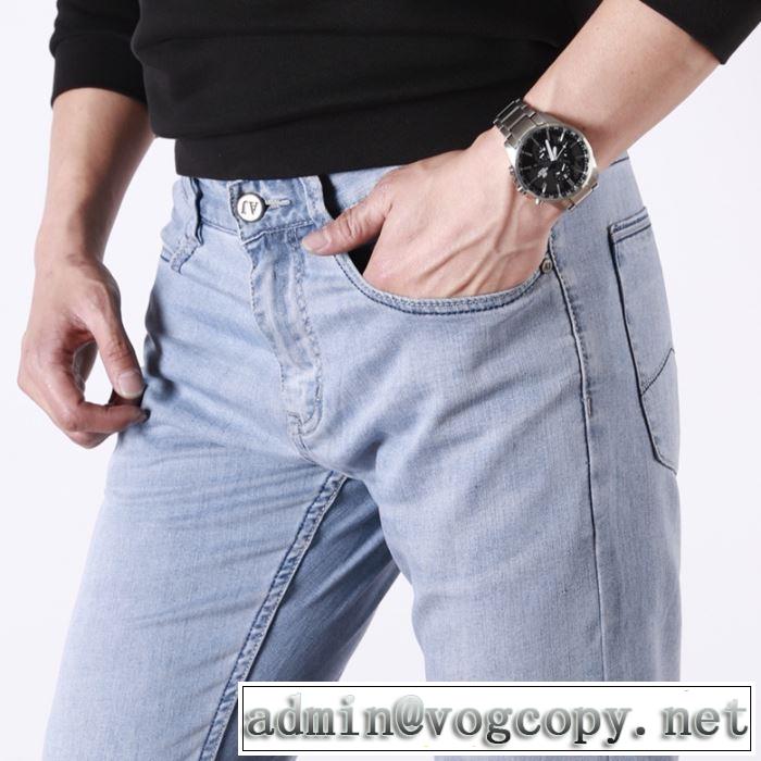 優雅で都会的な装いに仕上げ ARMANI デニムパンツ  ブランドの話題の新作も！ アルマーニ  2019春夏は人気定番