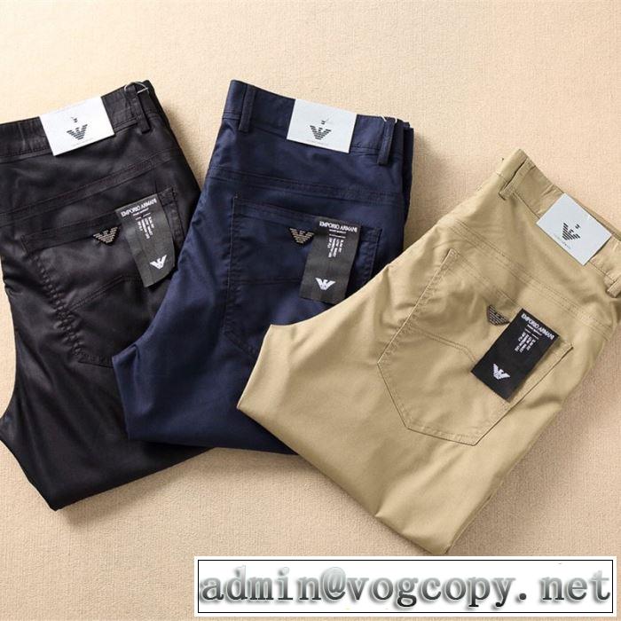 アルマーニ2019年春夏シーズンの人気  ARMANI ブランドの話題の新作も！ デニムパンツ 3色可選