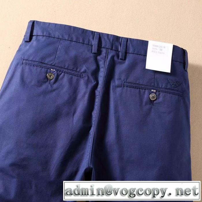 アルマーニ 2019さわやか夏スタイル新品ARMANI デニムパンツ 3色可選   主張性もカジュアルさ