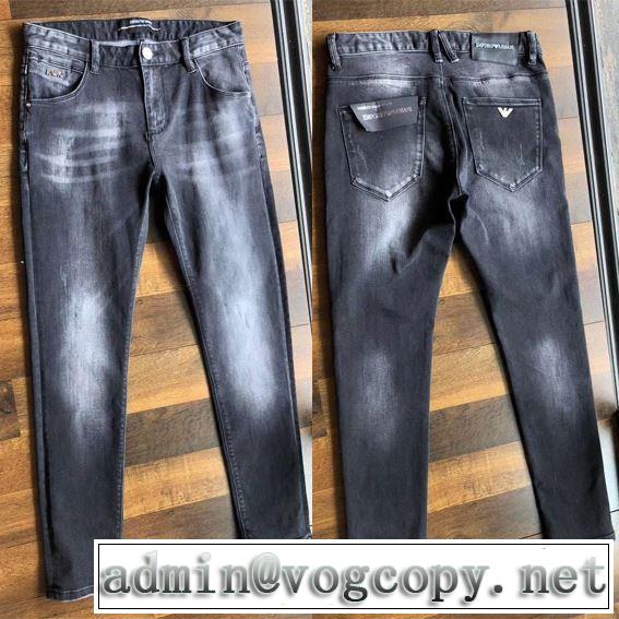 2019春夏人気トレンドアイテム アルマーニさわやか夏スタイル新品 ARMANI デニムパンツ 着回し力も抜群です！