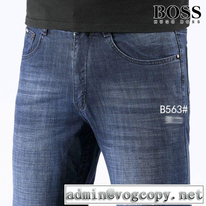 HUGO BOSS ヒューゴボス ストレートデニムパンツ 2019年春夏シーズンの人気 夏らしい季節感