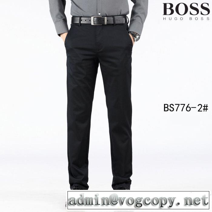 2019春夏人気トレンドアイテム チノパン 2色可選 ゆったり感のあるアイテム HUGO BOSS