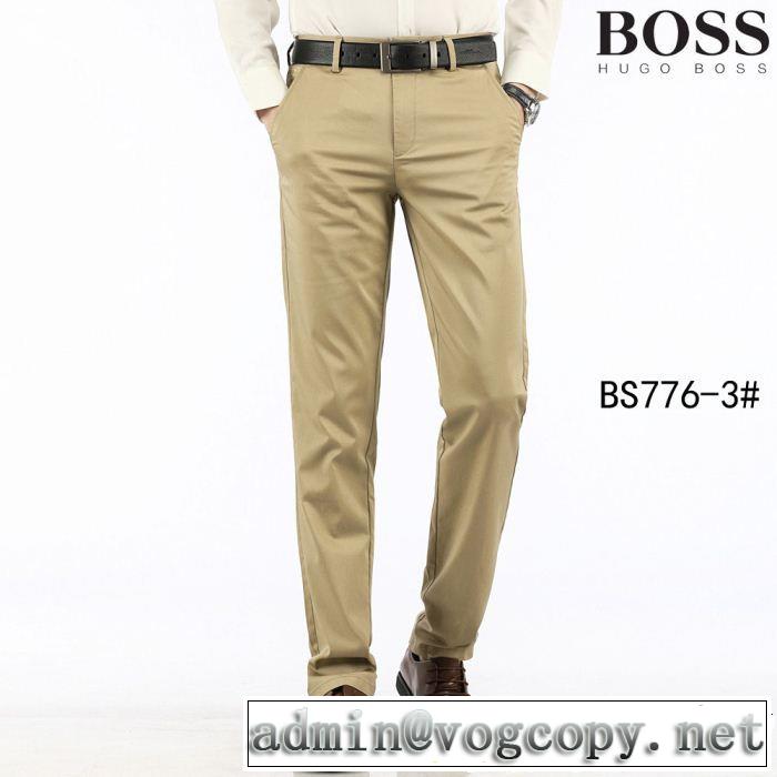 2019春夏人気トレンドアイテム チノパン 2色可選 ゆったり感のあるアイテム HUGO BOSS