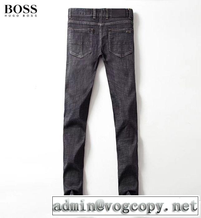 ヒューゴボス HUGO BOSS ストレートデニムパンツ 2019夏色っぽさ 主張性もカジュアルさ