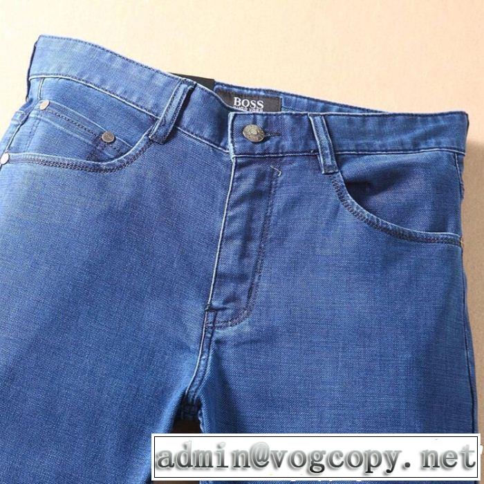 2019年の夏のマスト 夏のコーデには欠かせない HUGO BOSS ヒューゴボス テーパードデニムパンツ