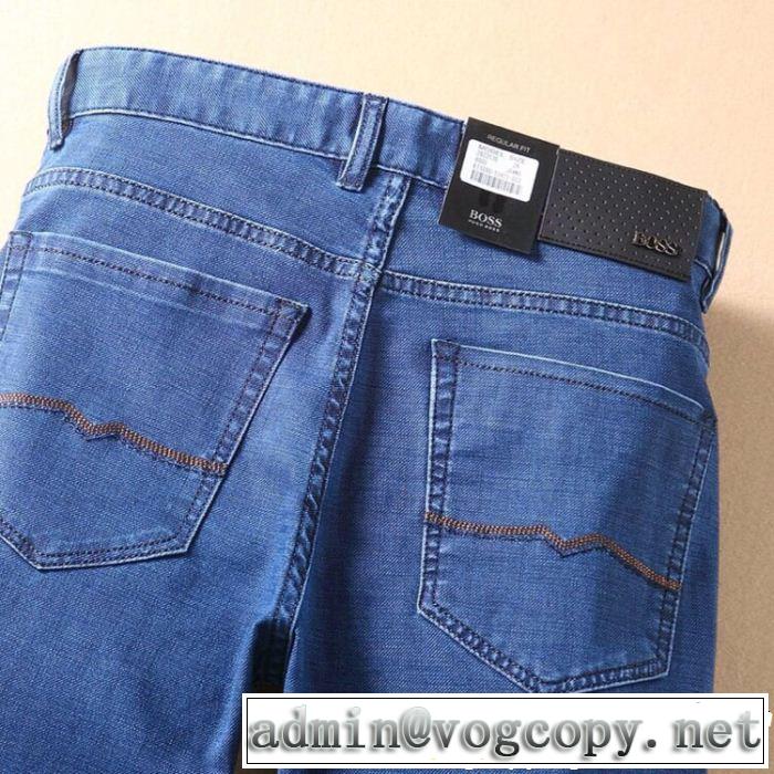 2019年の夏のマスト 夏のコーデには欠かせない HUGO BOSS ヒューゴボス テーパードデニムパンツ