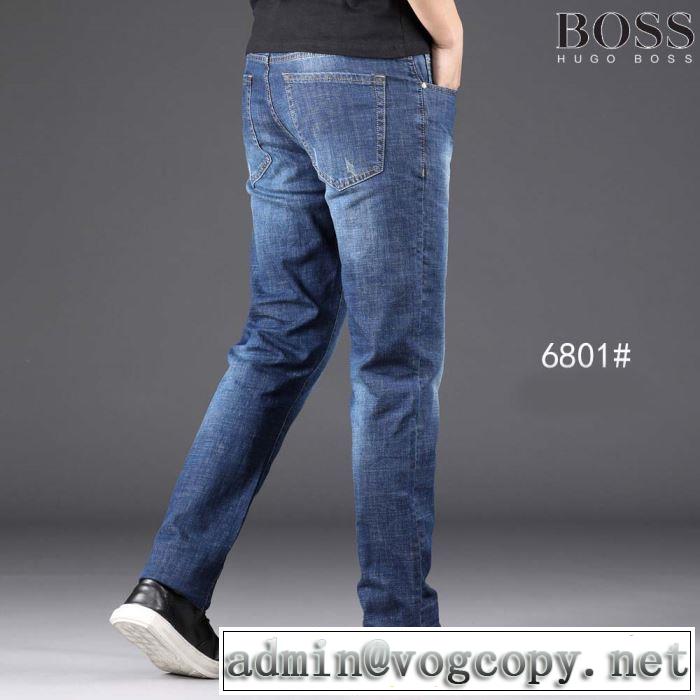 2019SSのトレンド商品  ヒューゴボス HUGO BOSS  スタイルを綺麗に  ブランド ジーンズ  サラサラの着心地