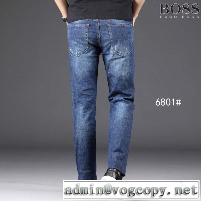 2019SSのトレンド商品  ヒューゴボス HUGO BOSS  スタイルを綺麗に  ブランド ジーンズ  サラサラの着心地