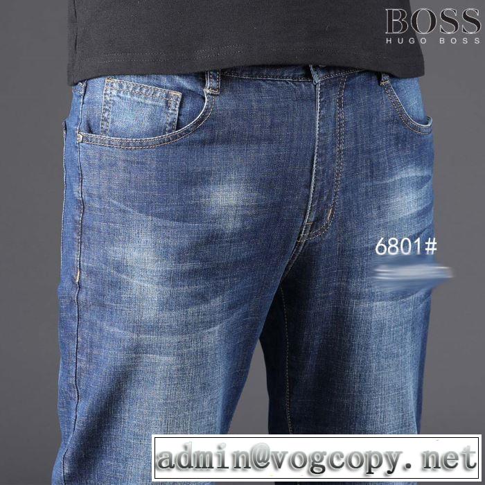 2019SSのトレンド商品  ヒューゴボス HUGO BOSS  スタイルを綺麗に  ブランド ジーンズ  サラサラの着心地