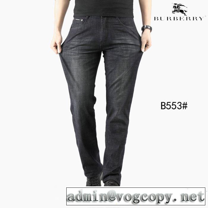 ストレートデニムパンツ 2019夏ファション新品 着るだけで上品なスタイル バーバリー BURBERRY