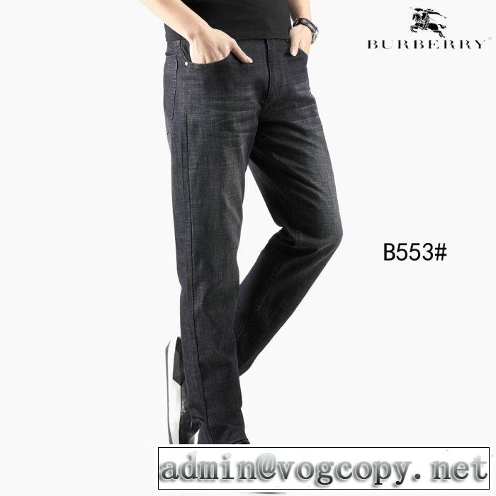 ストレートデニムパンツ 2019夏ファション新品 着るだけで上品なスタイル バーバリー BURBERRY