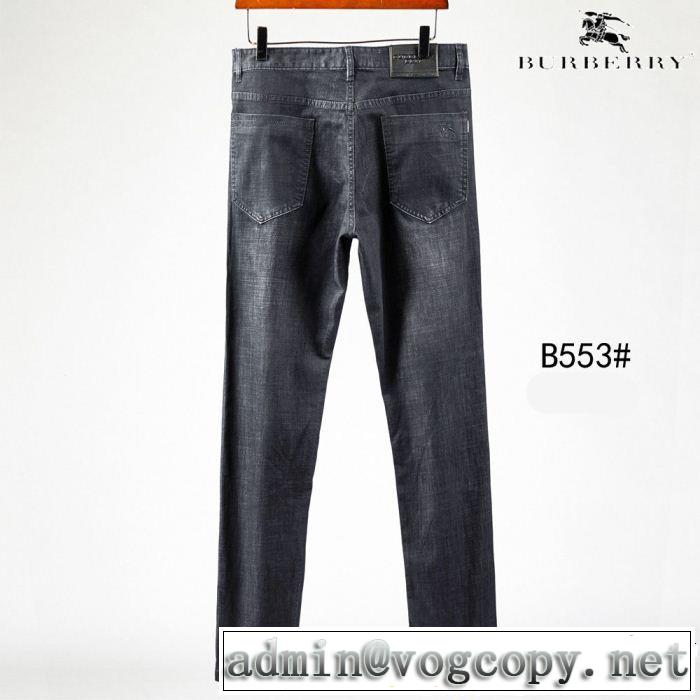ストレートデニムパンツ 2019夏ファション新品 着るだけで上品なスタイル バーバリー BURBERRY