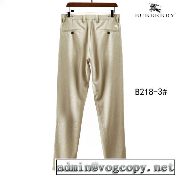 BURBERRY チノパン 春夏の流行り2019新品 おしゃれ上級者に挑戦 バーバリー 春夏らしい爽やかさ