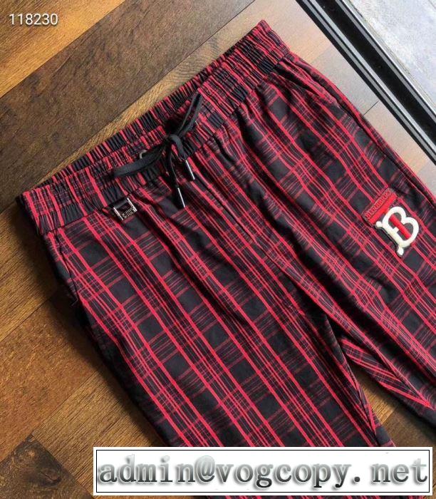 ジーパン パンツ バーバリー おしゃれな夏ファッション2019 BURBERRY 2色可選 最近のトレンドアイテム