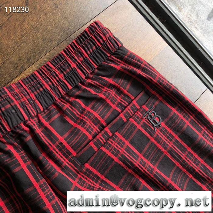 ジーパン パンツ バーバリー おしゃれな夏ファッション2019 BURBERRY 2色可選 最近のトレンドアイテム