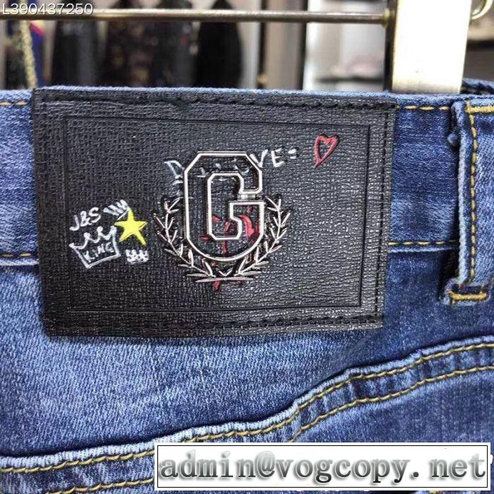 大人の余裕が漂う ドルチェ＆ガッバーナ Dolce&Gabbana 【2019春夏】最新コレクション デニムパンツ