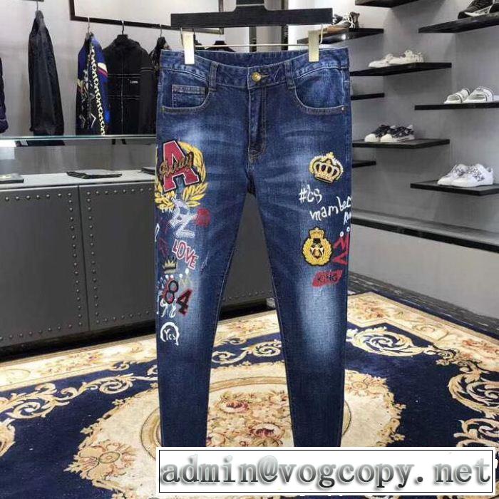  きれいめ派に上質  デニムパンツ  2019年の夏のマスト ドルチェ＆ガッバーナ Dolce&Gabbana 