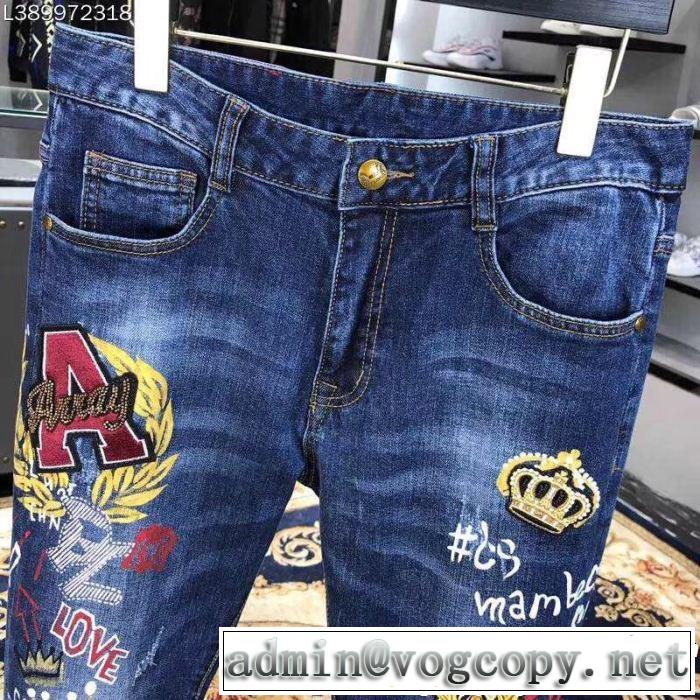 きれいめ派に上質  デニムパンツ  2019年の夏のマスト ドルチェ＆ガッバーナ Dolce&Gabbana