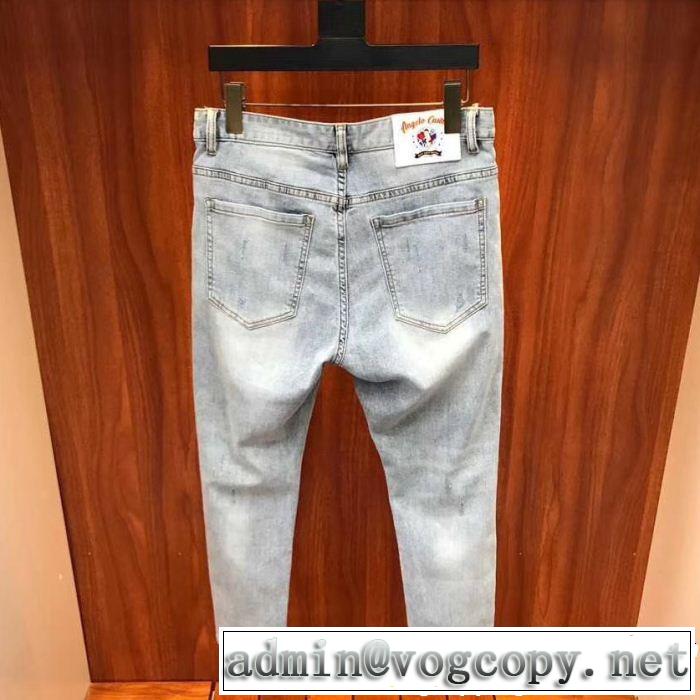 季節をまたい新作アイテム ドルチェ＆ガッバーナ Dolce&Gabbana 2019夏ファション新品 デニムパンツ