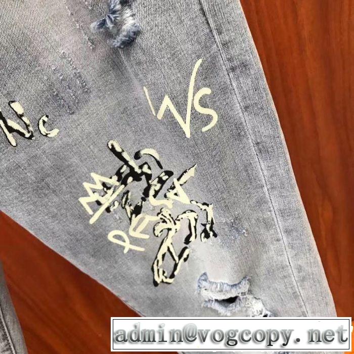 季節をまたい新作アイテム ドルチェ＆ガッバーナ Dolce&Gabbana 2019夏ファション新品 デニムパンツ