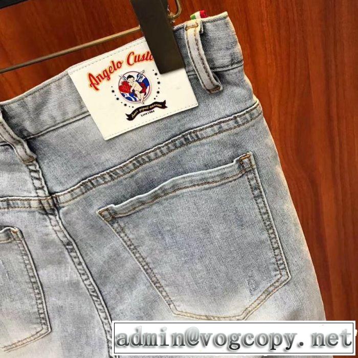 季節をまたい新作アイテム ドルチェ＆ガッバーナ Dolce&Gabbana 2019夏ファション新品 デニムパンツ