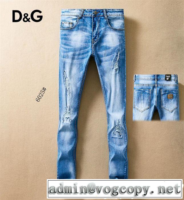  デニムパンツ  夏のフレッシュな気分に ドルチェ＆ガッバーナ Dolce&Gabbana 2019即旬な装いに 