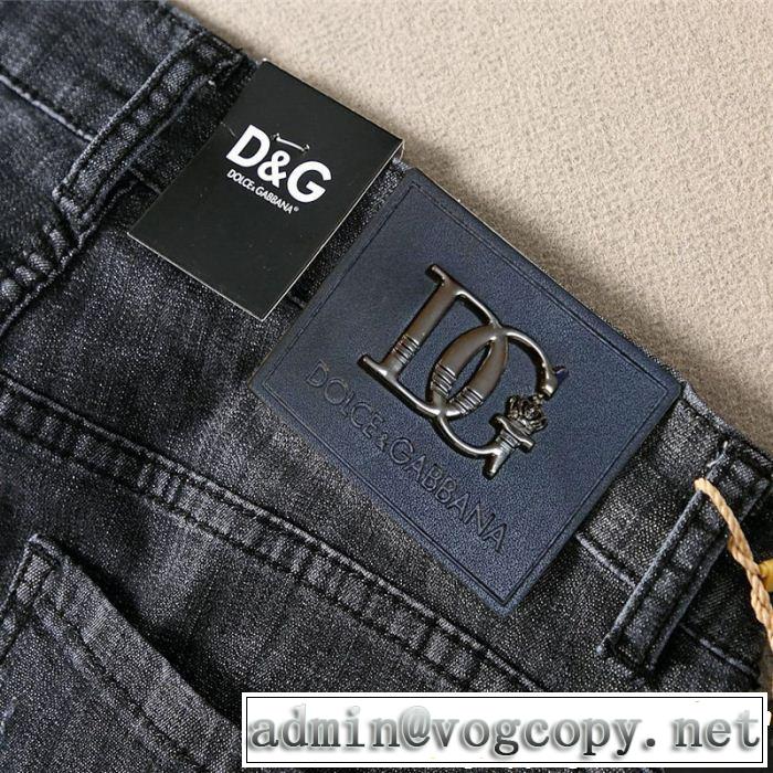 2019SSのトレンド商品 デニムパンツ ドルチェ＆ガッバーナ 最も目立ったブランド新品 Dolce&Gabbana