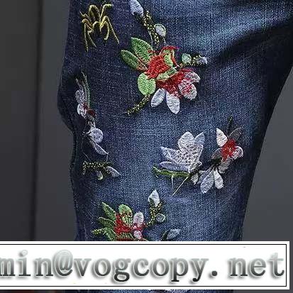 春夏の流行り2019新品 おしゃれデザインも大人気  ドルチェ＆ガッバーナ Dolce&Gabbana ブランド ジーンズ