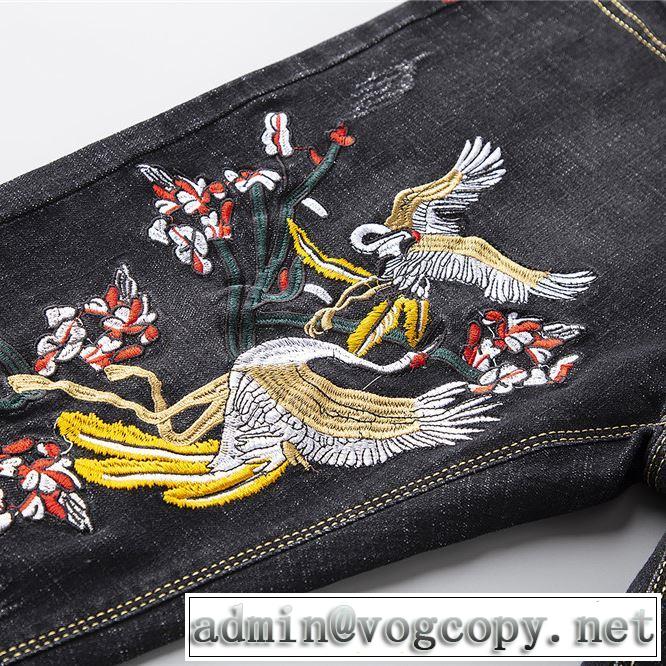 おしゃれ上級者に挑戦 ドルチェ＆ガッバーナ Dolce&Gabbana 海外セレブは大人気 デニムパンツ 2019SS